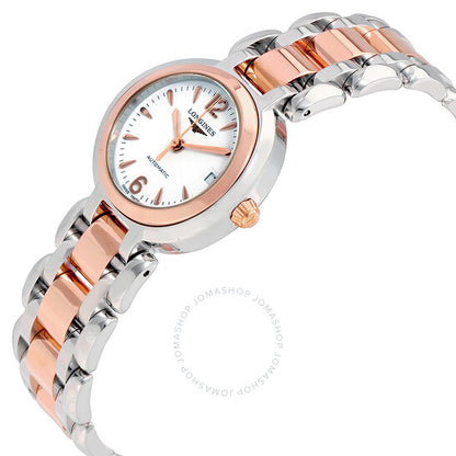 لونجين، ساعة بريما لونا النسائية ذات الميناء الأبيض