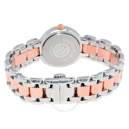 لونجين، ساعة بريما لونا النسائية ذات الميناء الأبيض