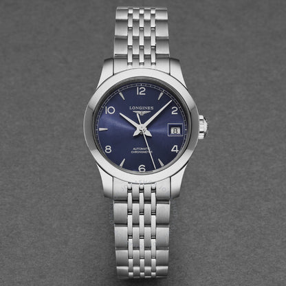 Longines, Record Automatic Blue Dial Ladies Watch