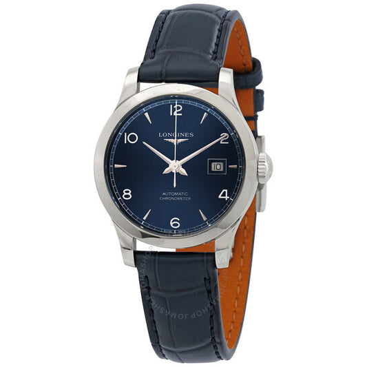 Longines, Record Automatic Blue Dial Ladies Watch