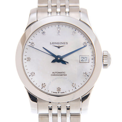 Longines, Record Automatic Diamond Ladies Watch