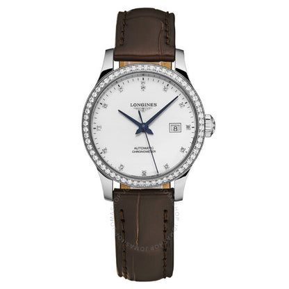 Longines, Record Automatic Diamond Ladies Watch