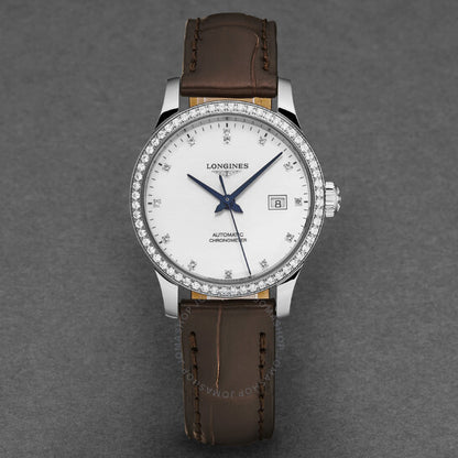 Longines, Record Automatic Diamond Ladies Watch