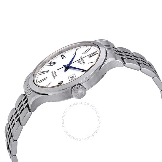 Longines, Record Automatic White Dial Men's Watch
