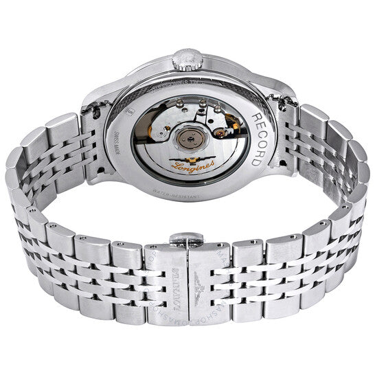 Longines, Record Automatic White Dial Men's Watch