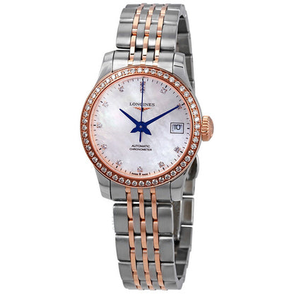 Longines, Record Automatic Diamond Ladies Watch