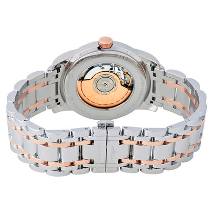 ساعة لونجين سانت إيمييه للرجال أوتوماتيكية بمينا فضية من مجموعة لونجين سانت إيمييه