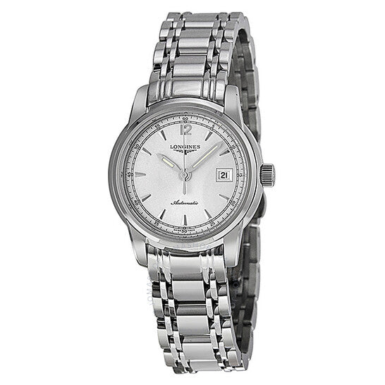 Longines, Saint Imier Silver Dial Stainless Steel Ladies Watch
