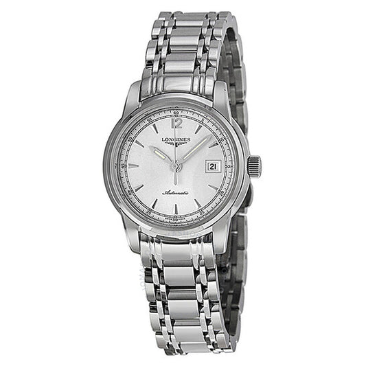 Longines, Saint Imier Silver Dial Stainless Steel Ladies Watch