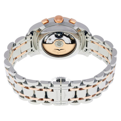 ساعة لونجين سانت إيمييه كرونوغراف أوتوماتيكية سوداء للرجال