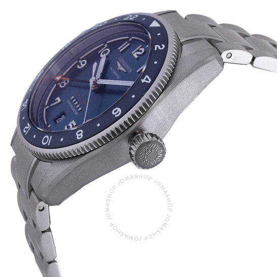 لونجين، ساعة سبيريت أوتوماتيكية للرجال بمينا أزرق