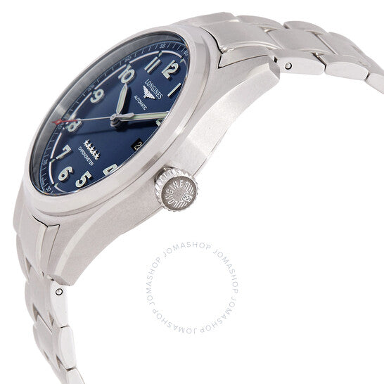 ساعة لونجين سبيريت أوتوماتيكية كرونومتر للرجال بمينا أزرق