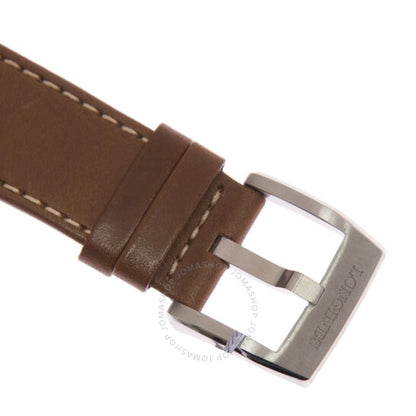 ساعة لونجين سبيريت أوتوماتيكية كرونومتر للرجال بمينا أبيض