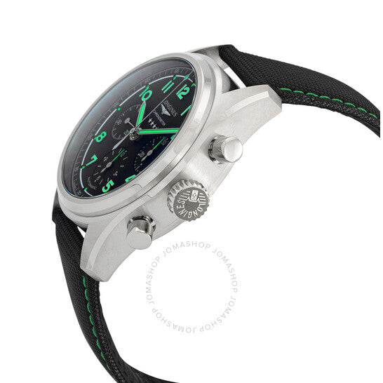 Longines, Spirit Chronograph Automatic Chronometer Black Dial Men's Watch