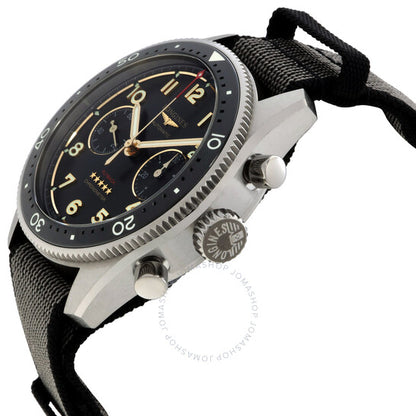 Longines, Spirit Flyback Chronograph Automatic Black Dial Men's Watch