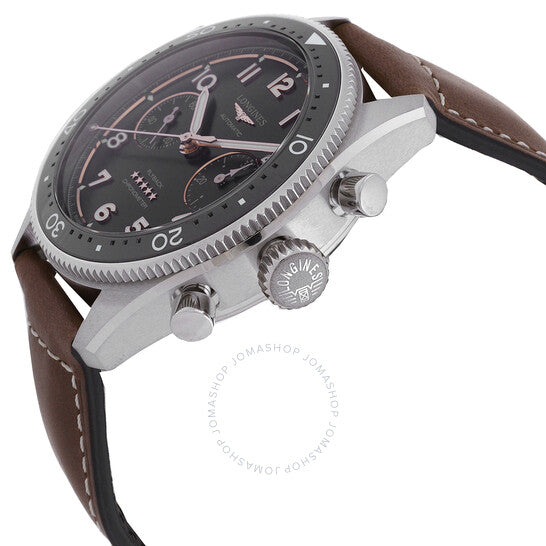 Longines, Spirit Flyback Chronograph Automatic Black Dial Men's Watch