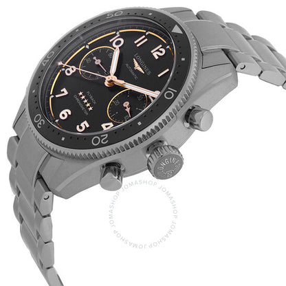 Longines, Spirit Flyback Chronograph Automatic Black Dial Men's Watch