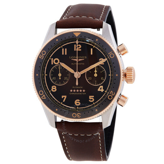 Longines, Spirit Flyback Chronograph Automatic Brown Dial Watch