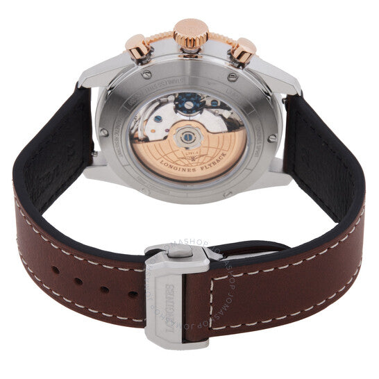 Longines, Spirit Flyback Chronograph Automatic Brown Dial Watch
