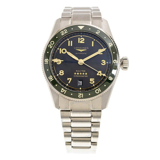 Longines, Spirit Zulu Time Automatic Anthracite Dial Men's Watch