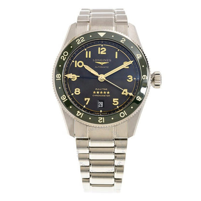 Longines, Spirit Zulu Time Automatic Anthracite Dial Men's Watch