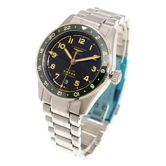 Longines, Spirit Zulu Time Automatic Anthracite Dial Men's Watch