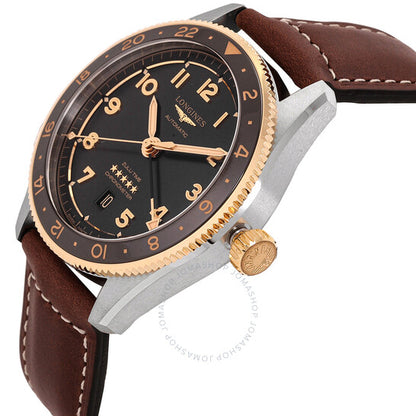 Longines, Spirit Zulu Time Automatic Anthracite Dial Men's Watch