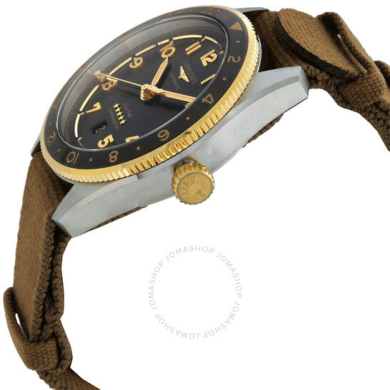 Longines, Spirit Zulu Time Automatic Anthracite Dial Men's Watch