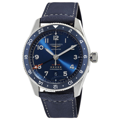 Longines, Spirit Zulu Time Automatic Blue Dial Men's Watch