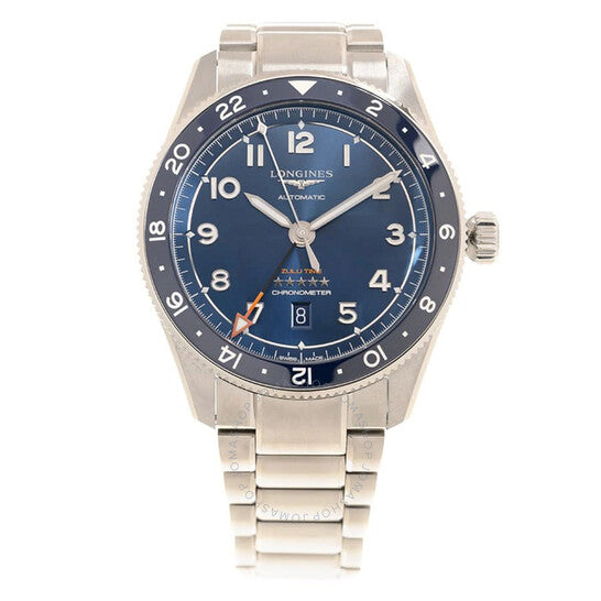 Longines, Spirit Zulu Time Automatic Blue Dial Men's Watch