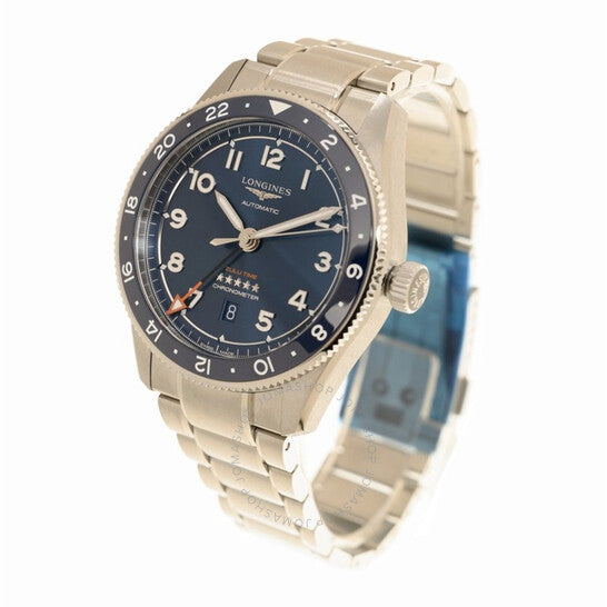 Longines, Spirit Zulu Time Automatic Blue Dial Men's Watch