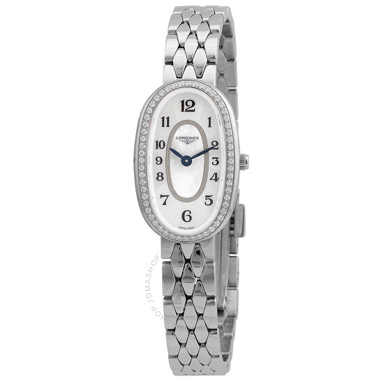 Longines, Symphonette Diamond Mother of Pearl Dial Ladies Watch