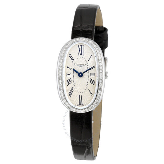 Longines, Symphonette Quartz Diamond Silver Dial Ladies Watch