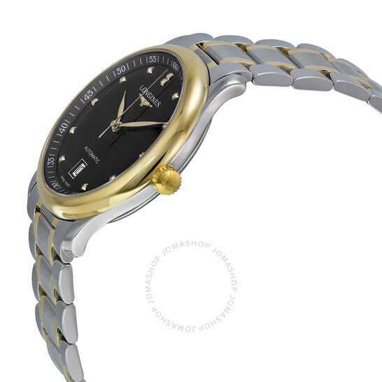 Longines, The Master Diamond Black Dial Men's Watch