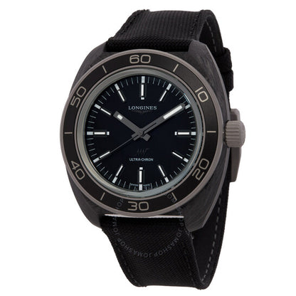 Longines, Ultra-Chron Carbon Automatic Anthracite Dial Men's Watch