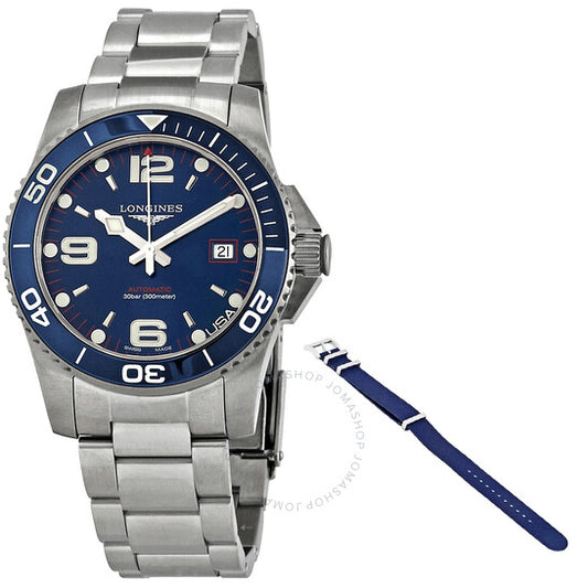 Longines, USA Exclusive HydroConquest Automatic Blue Dial Men's Watch