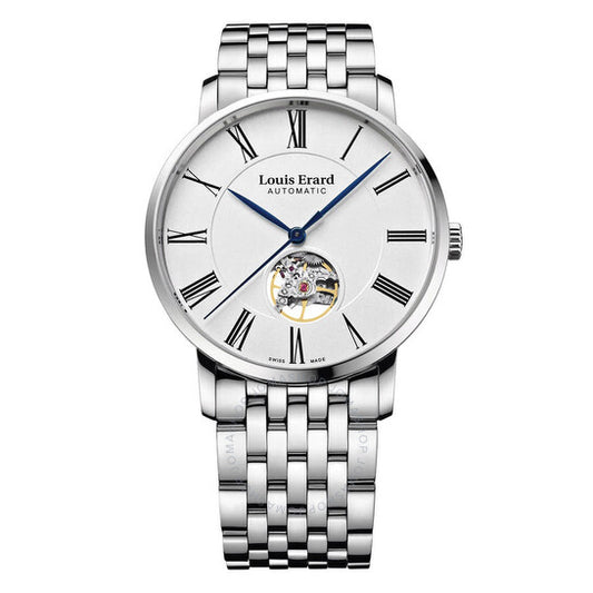 Louis Erard, Excellence Automatic Silver Dial Men's Watch