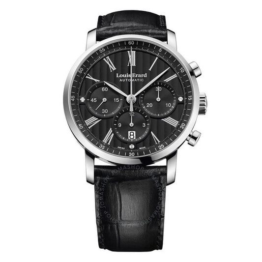 Louis Erard, Excellence Chronograph Automatic Black Dial Men's Watch
