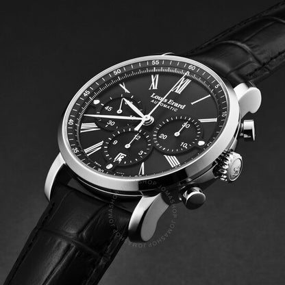 Louis Erard, Excellence Chronograph Automatic Black Dial Men's Watch