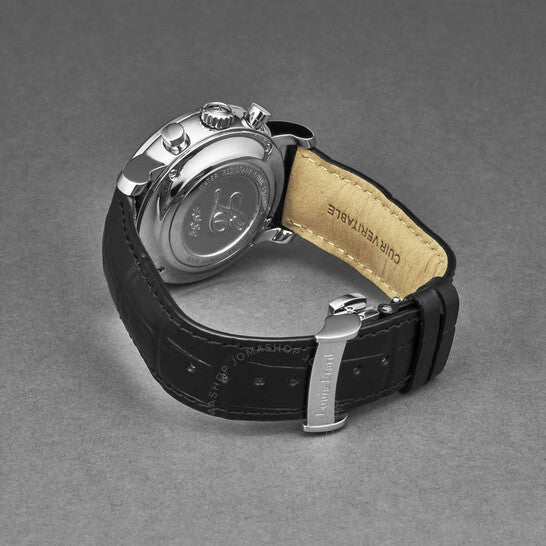 Louis Erard, Excellence Chronograph Automatic Black Dial Men's Watch