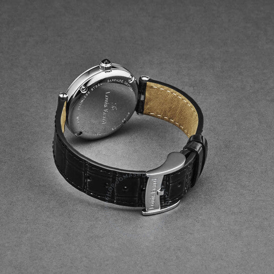 ساعة لويس إيرارد، رومانس كوارتز ماسية بمينا سوداء للسيدات