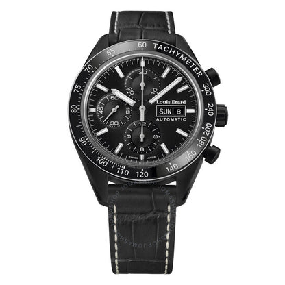 Louis Erard, Sportive Chronograph Automatic Black Dial Men's Watch