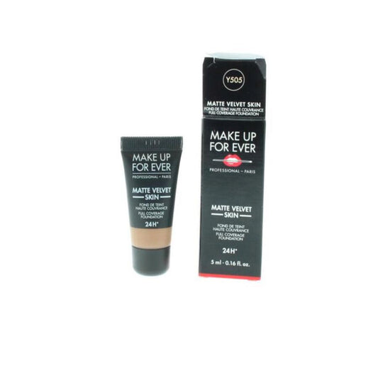 Make Up Forever, Matte Velvet Skin Powder Foundation 0.16 oz Y505 Cognac Makeup