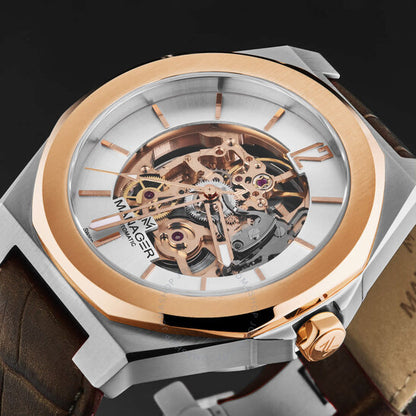 Manager, Open mind Automatic Silver Dial Men's Watch