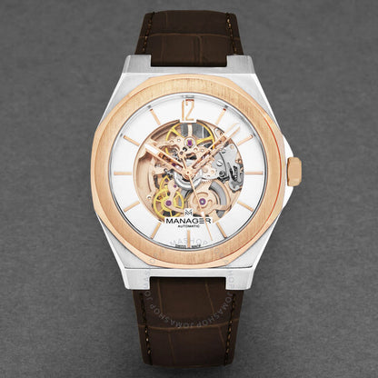 Manager, Open mind Automatic Silver Dial Men's Watch