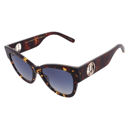 Blue Shaded Cat Eye Ladies Sunglasses