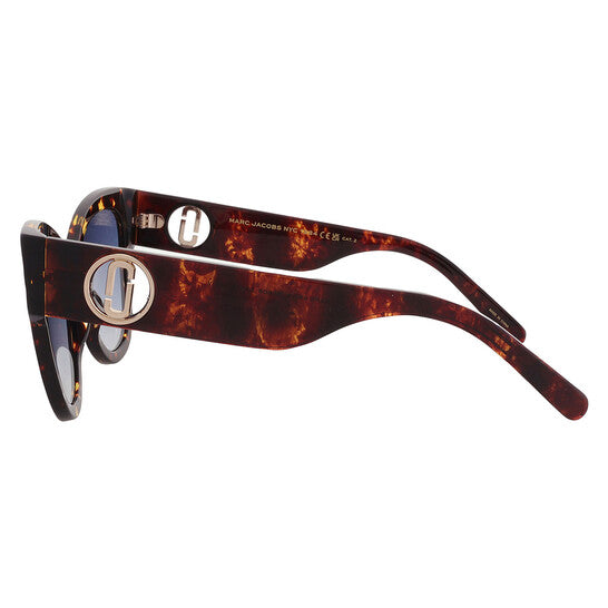 Blue Shaded Cat Eye Ladies Sunglasses