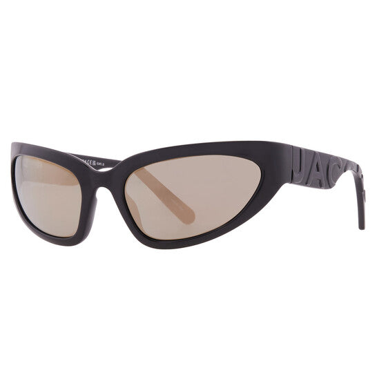 Bronze Mirror Wrap Ladies Sunglasses