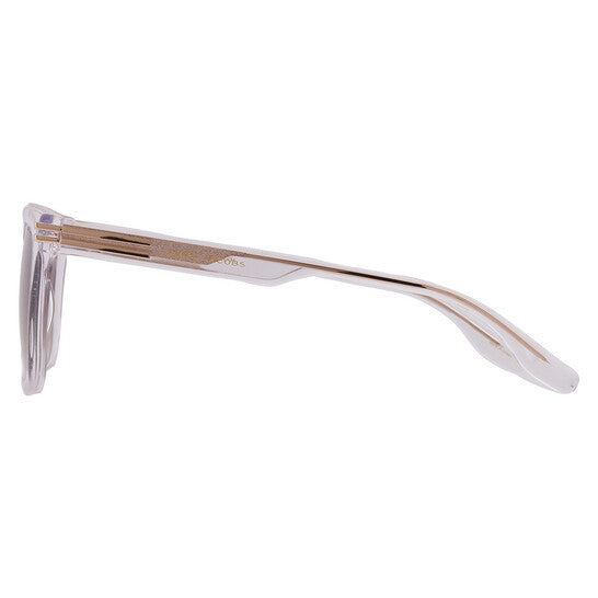 Brown Gradient Browline Men's Sunglasses