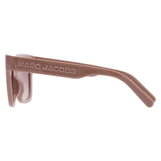 Brown Gradient Square Ladies Sunglasses